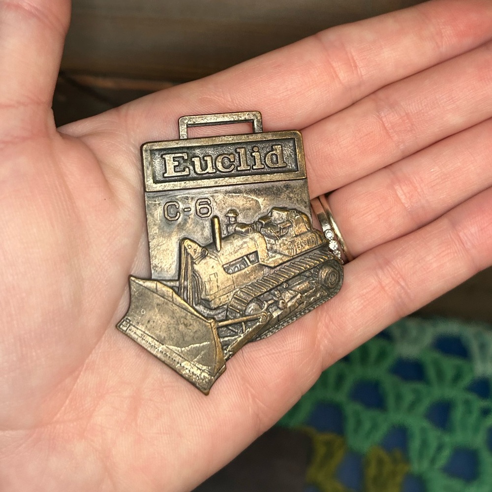 Vintage Euclid Pocket Watch Fob